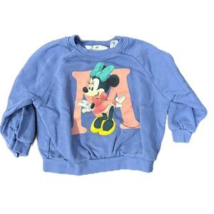H&M Disney Minnie Mouse Sweatshirt - 3-4T